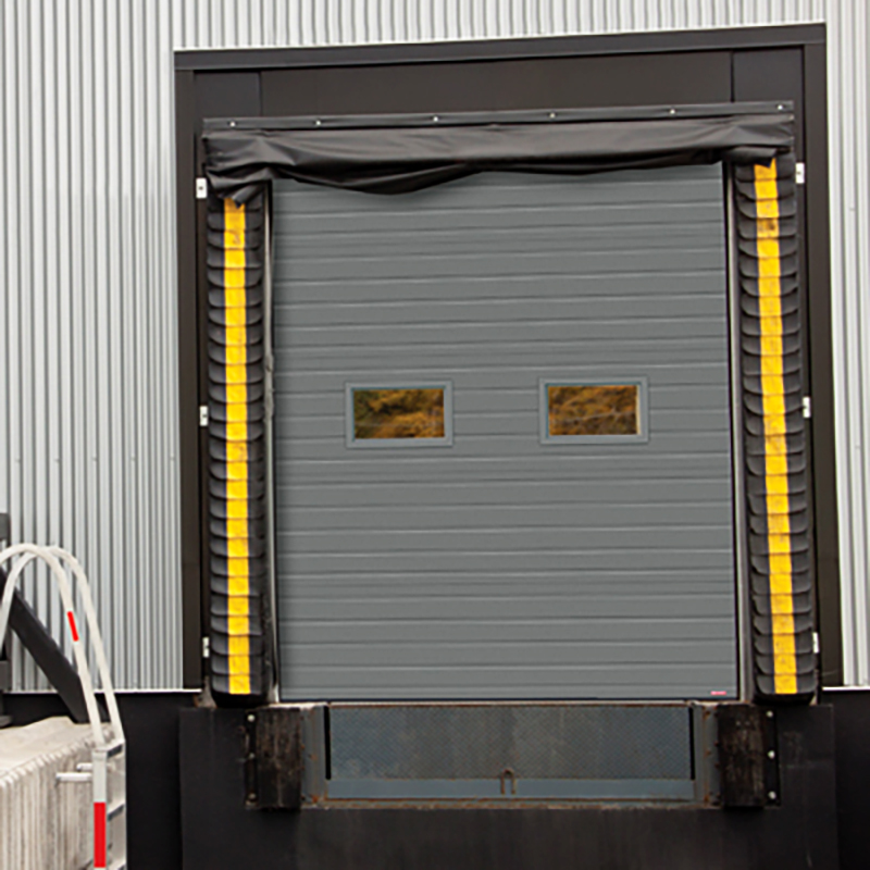 Porta industrial seccional vertical automática