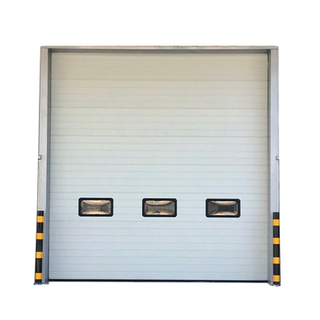 Porta industrial seccional de aço galvanizado comercial